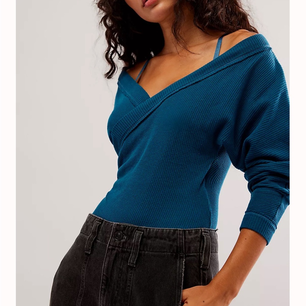 Free People! Lovin This Feeling Bodysuit NWT! - Picture 2 of 4